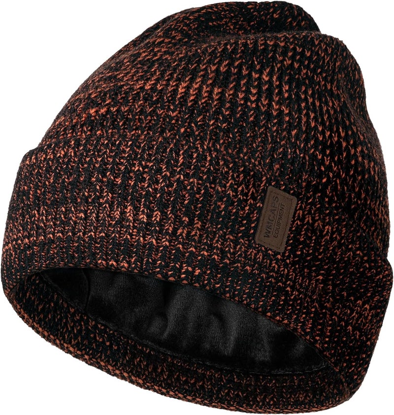 Wmcaps Winter Beanie for Men Women, Fleece Lined Beanie Soft Warm Knit Hat Ski Stocking Cuffed Cap - Image 1